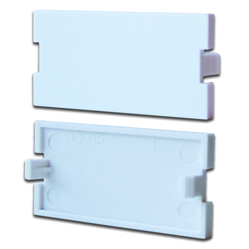 Blank insert for LAN-MB box, white